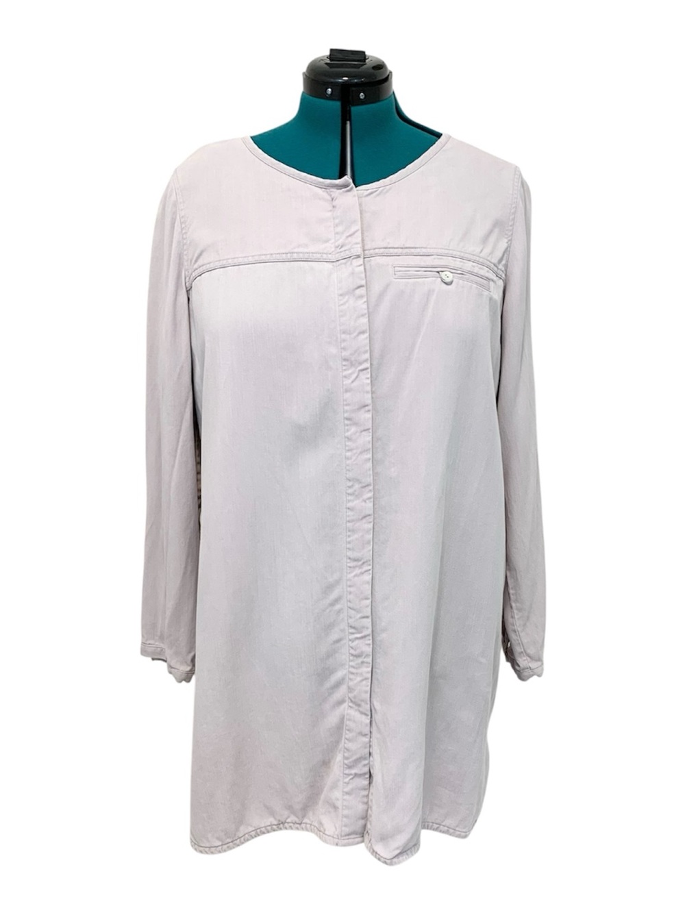 Soft Surroundings Dress Light Gray L